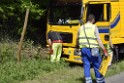 LKW in Boeschung A 3 Rich Frankfurt Hoehe Roesrath Lohmar P198